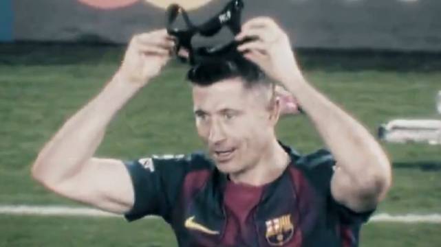 巴萨莱万双响助队7-2大胜纽卡 马竞晋级欧冠8强